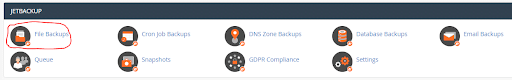 cpanel hosting guide backup